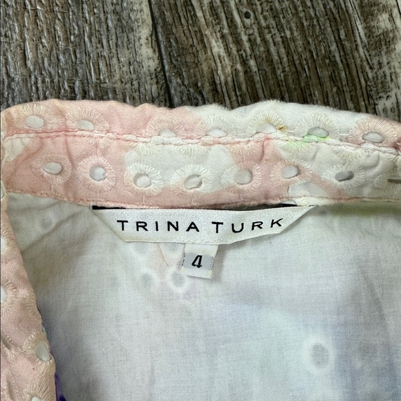 TRINA TURK BEAUTIFUL FLORAL DRESS, 4 - Picture 9 of 12